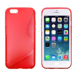 S silikonski ovitek Apple iPhone 6 (4,7") rdeč