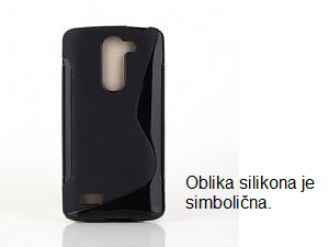 S silikonski ovitek LG L50 D213 črn