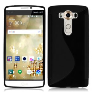 S silikonski ovitek LG V10 črn