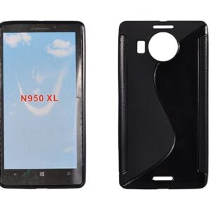 S silikonski ovitek Microsoft LUMIA 950 XL črn