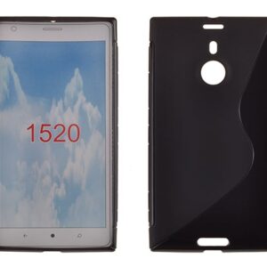 S silikonski ovitek Nokia LUMIA 1520 črn