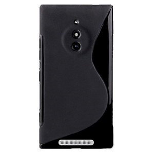 S silikonski ovitek Nokia LUMIA 830 črn