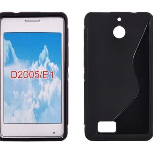 S silikonski ovitek SONY Xperia E1 D2004 črn