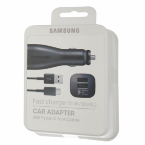 SAMSUNG AVTOPOLNILEC EP-LN920CB + TypeC kabel Fast Charge EU blister