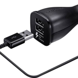 SAMSUNG AVTOPOLNILEC EP-LN920CBE + MicroUSB kabel - Fast Charge - črn