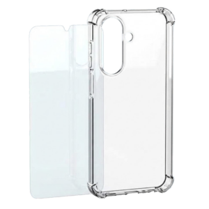 Samsung by Mobeen Pack Silikonski ovitek s steklom GP-FPS947AE za Samsung Galaxy S26 Plus 5G - prozoren
