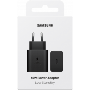 Samsung hišni polnilec adapter EP-T6010NBE 60W vhod Type C - črn (EU Blister)