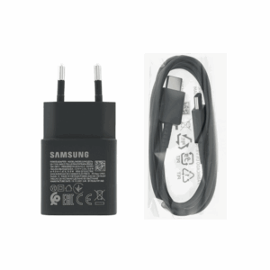 Samsung hišni polnilec Fast Charge EP-T1510XBE 15W PD + kabel EP-DA705BBE TYPE C črn - original - Bulk