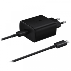 Samsung hišni polnilec Super Fast Charge EP-TA845XBE 45W + kabel EP-DX510JBE TYPE C črn - original (Bulk)