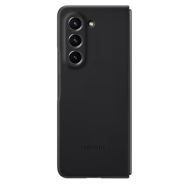 Samsung original Eco - Lether Cover usnjen ovitek EF-VF946PBE za Samsung Galaxy Z Fold 5 - zaščita zadnjega dela - črn - Image 3