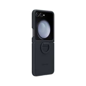 Samsung original Indigo Silicon Case with Ring ovitek EF-PF731TNE za Samsung Galaxy Z Flip 5 - temno moder