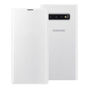 SAMSUNG original LED TORBICA EF-NG975PWE za SAMSUNG Galaxy S10 Plus G975 bela