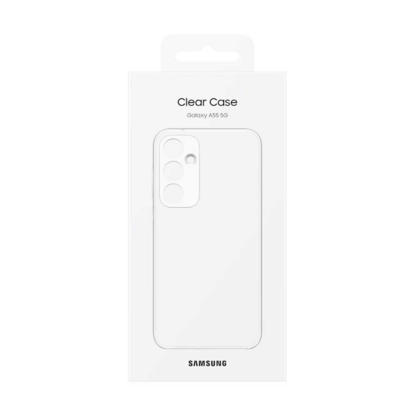 Samsung original ovitek Clear Case EF-QA556CTE za Samsung Galaxy A55 - prozoren - Image 6