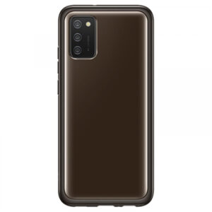 SAMSUNG original ovitek EF-QA026TBE za SAMSUNG Galaxy A02s A025- prozorno črn