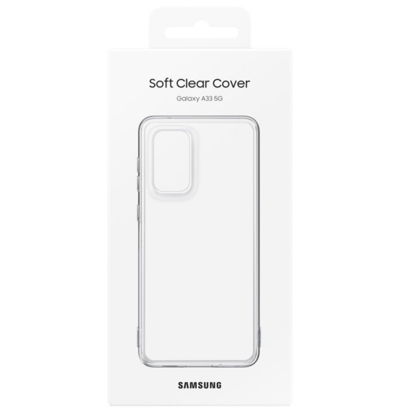Samsung original ovitek EF-QA336TTE za Samsung Galaxy A33 5G A336 - prozoren - Image 4