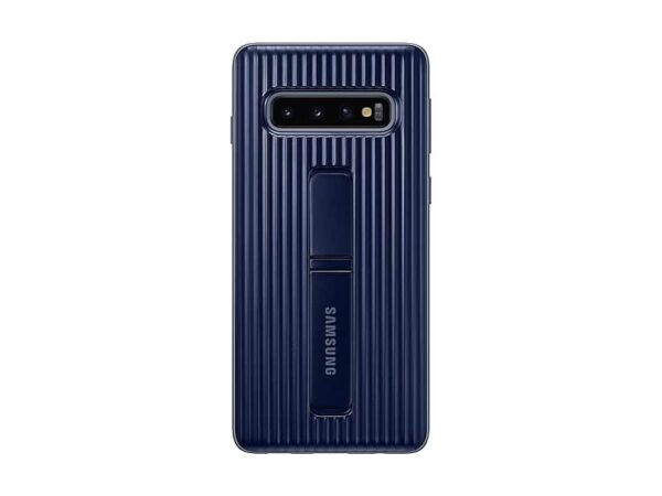 SAMSUNG original ovitek EF-RG973CBE za SAMSUNG Galaxy S10 G973 Rugged - učinkovita zaščita - navy