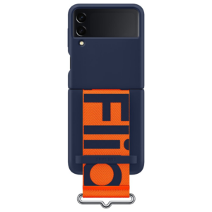 SAMSUNG original ovitek Silicon Cover with Strap EF-GF711TNE za SAMSUNG Galaxy Z Flip 3 F711 - moder