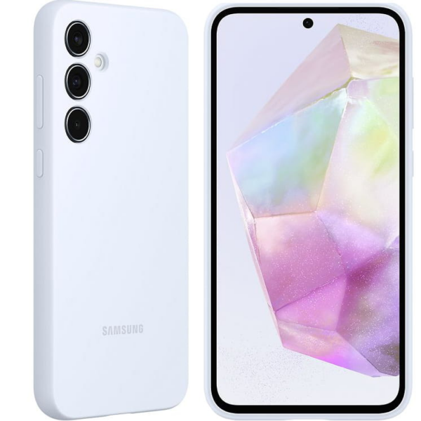 Samsung original Silicon Case EF-PA356TLE za Samsung Galaxy A35 - svetlo moder - Image 6