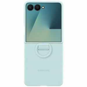 Samsung original Silicon Case with Ring ovitek EF-PF766TME za Samsung Galaxy Z Flip7 - mint