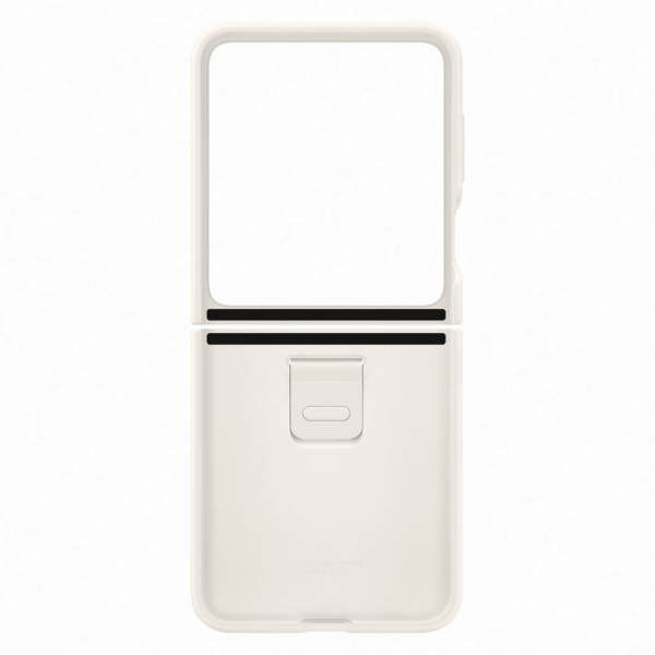Samsung original Silicon Case with Ring ovitek EF-PF731TME za Samsung Galaxy Z Flip 5 - zelen - Image 3
