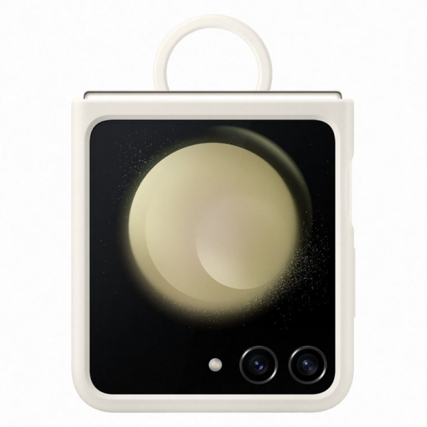 Samsung original Silicon Case with Ring ovitek EF-PF731TME za Samsung Galaxy Z Flip 5 - zelen - Image 4