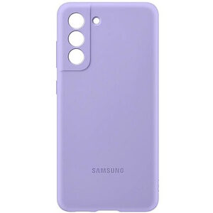 SAMSUNG original silikonski ovitek EF-PG990TVE za SAMSUNG Galaxy S21 FE G990 - vijola