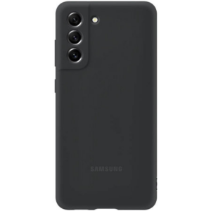 SAMSUNG original silikonski ovitek EF-PG990TBE za SAMSUNG Galaxy S21 FE G990 - črn