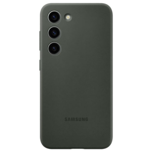 Samsung original silikonski ovitek EF-PS911TGE za Samsung Galaxy S23 5G - zelen