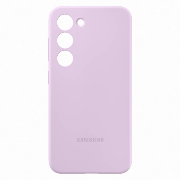 Samsung original silikonski ovitek EF-PS916TVE za Samsung Galaxy S23 Plus 5G - lila - Image 4