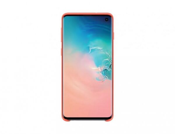 SAMSUNG original silikonski ovitek EF-PG973THE za SAMSUNG Galaxy S10 G973 - roza - Image 5