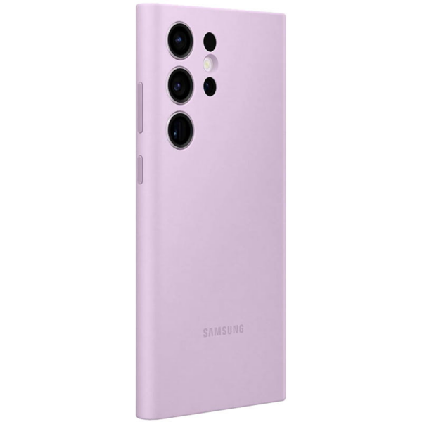 Samsung original silikonski ovitek EF-PS918TOE za Samsung Galaxy S23 Ultra 5G - oranžen - Image 5