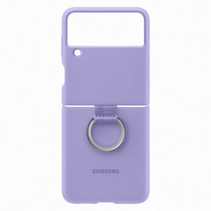 SAMSUNG original silikonski Ring Case ovitek EF-PF711TVE za SAMSUNG Galaxy Z Flip 3 F711 - vijola