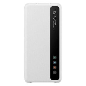 SAMSUNG original torbica Clear View EF-ZG985CWE za SAMSUNG Galaxy S20 Plus  G985 - bela