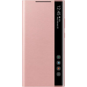 SAMSUNG original torbica Clear View EF-ZN985CAE za SAMSUNG Galaxy Note 20 Ultra N985 - bakrena