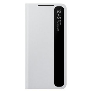 SAMSUNG original torbica Clear View EF-ZG996CJE za SAMSUNG Galaxy S21 Plus G996 - siva