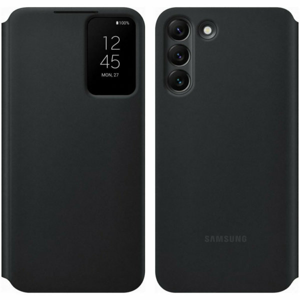 Samsung original torbica Clear View EF-ZS901CBE za Samsung Galaxy S22 5G - črn - Image 2