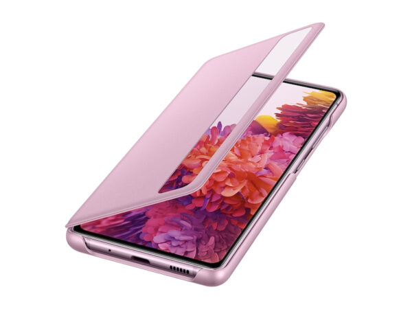 SAMSUNG original torbica Clear View EF-ZG781CVE za Samsung Galaxy S20 FE G780 - vijola - Image 4