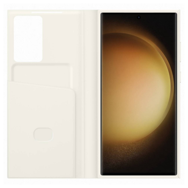 Samsung original torbica Clear View EF-ZS918CUE za Samsung Galaxy S23 Ultra 5G - bel - Image 6