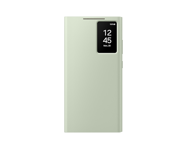 Samsung original torbica Smart View EF-ZS928CGE za Samsung Galaxy S24 Ultra 5G - svetlo zelen
