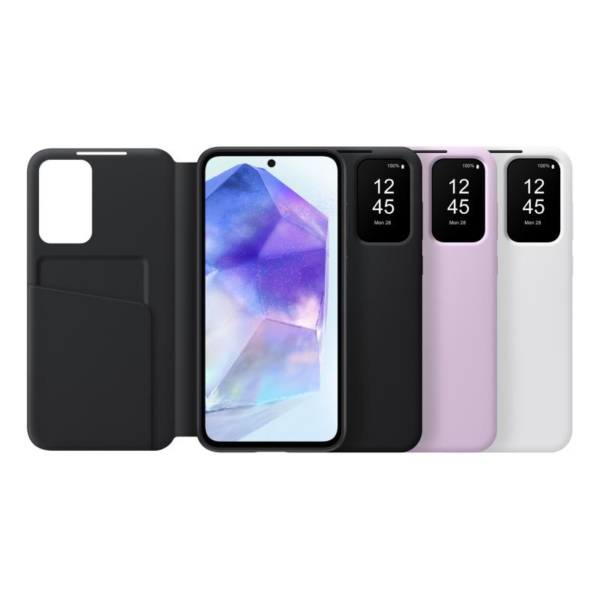 Samsung original torbica Smart View Wallet EF-ZA356CWE za Samsung Galaxy A35 - bel - Image 5