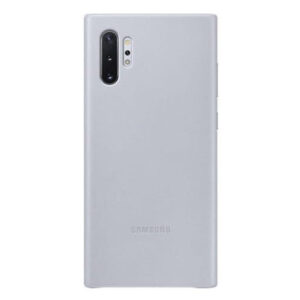 SAMSUNG original usnjen ovitek EF-VN975LJE za SAMSUNG Galaxy Note 10 Plus N975 - zaščita zadnjega dela - siva