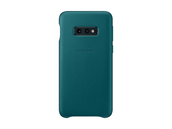 SAMSUNG original usnjen ovitek EF-VG970LGE za SAMSUNG Galaxy S10e G970 - zaščita zadnjega dela - zelena