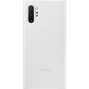 SAMSUNG original usnjen ovitek EF-VN975LWE za SAMSUNG Galaxy Note 10 Plus N975 - zaščita zadnjega dela - bela