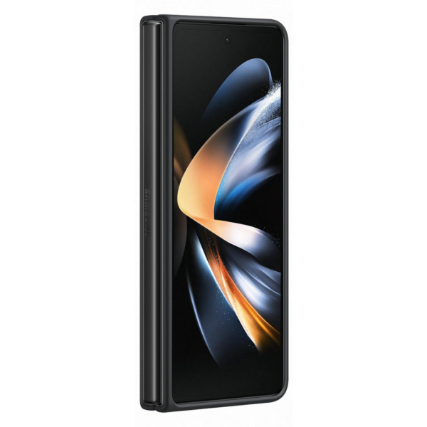 SAMSUNG original usnjen ovitek EF-VF936LBE za SAMSUNG Galaxy Z Fold 4 - zaščita zadnjega dela - črn - slika 3