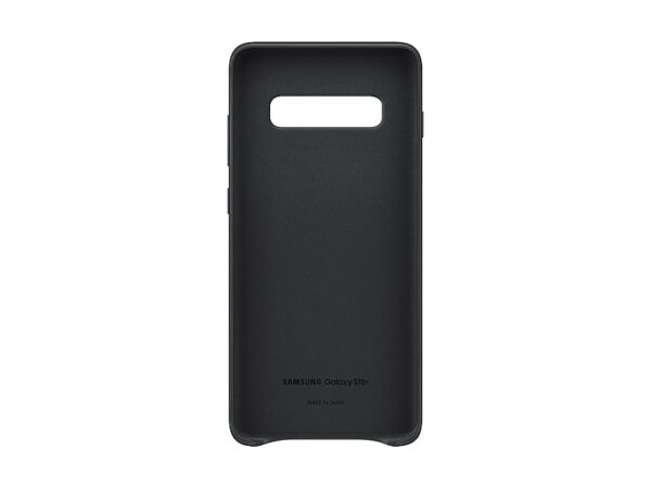 SAMSUNG original usnjen ovitek EF-VG975LBE za SAMSUNG Galaxy S10 Plus G975 - zaščita zadnjega dela - črna - Image 4