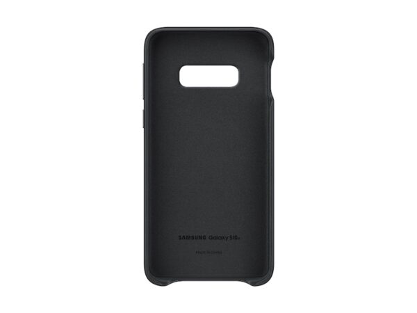 SAMSUNG original usnjen ovitek EF-VG970LBE za SAMSUNG Galaxy S10e G970 - zaščita zadnjega dela - črna - Image 4