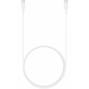 Samsung podatkovni kabel EP-DX310JWE Super Fast Charge Type C na Type C 60W 3A 1,8m - bel (Blister)