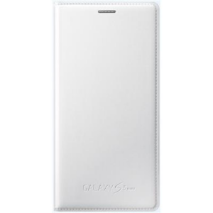 SAMSUNG original preklopna torbica EF-FG800BB SAMSUNG Galaxy S5 MINI bela