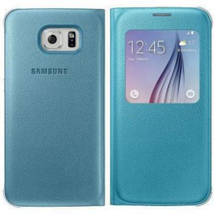 SAMSUNG original S-View EF-CG920PLE preklopna torbica SAMSUNG Galaxy S6 G920 modra