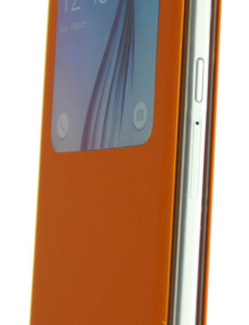 SAMSUNG original S-View EF-CG920PLE preklopna torbica SAMSUNG Galaxy S6 G920 oranžna